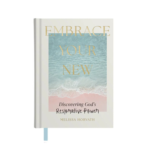 sweet water decor embrace your new inspirational womens devotional hard cover