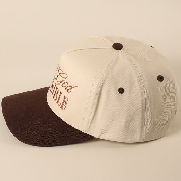 The With God All Things Are Possible Hat