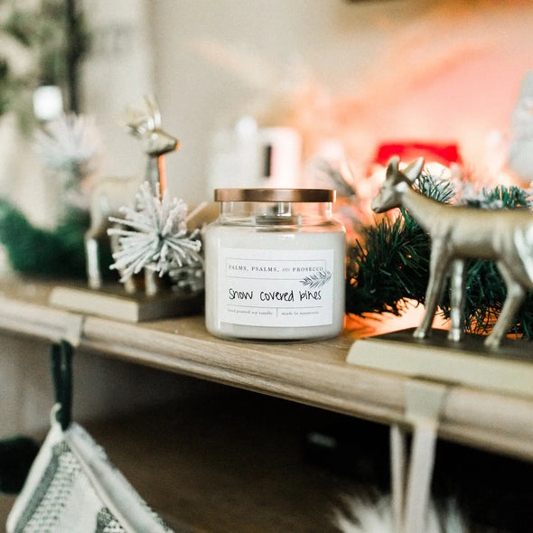 The Snow Covered Pines Soy Candle