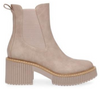 dv dolce vita darcel boot stone lug sole chunky heel faux suede tan