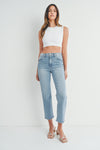 The Vivian High Rise Classic Straight Jeans