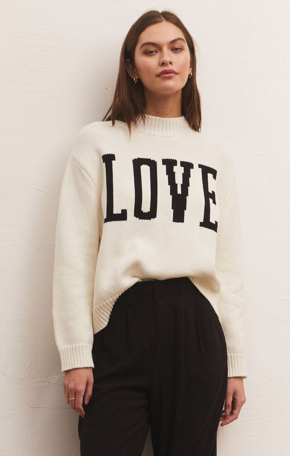 The Love Intarsia Sweater
