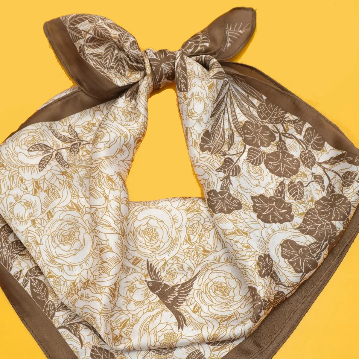 The Tilly Floral Print Bandana Scarf – One:Nine Boutique