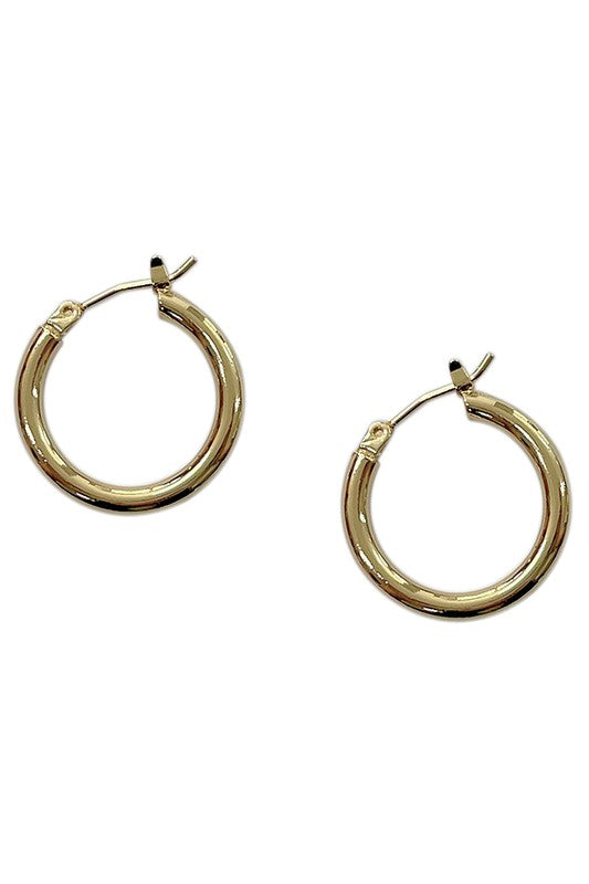 The Lena Classic Hoop Earrings
