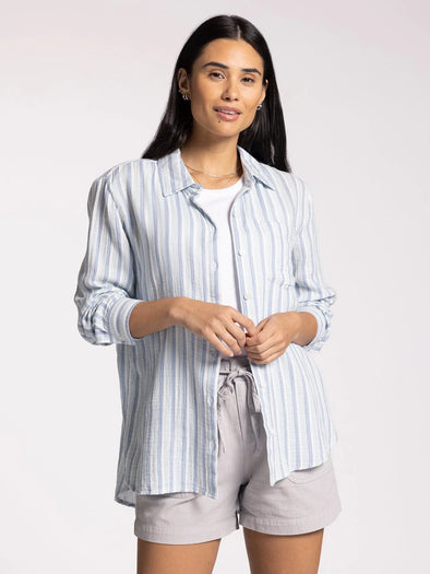 The Linda Button Up Top