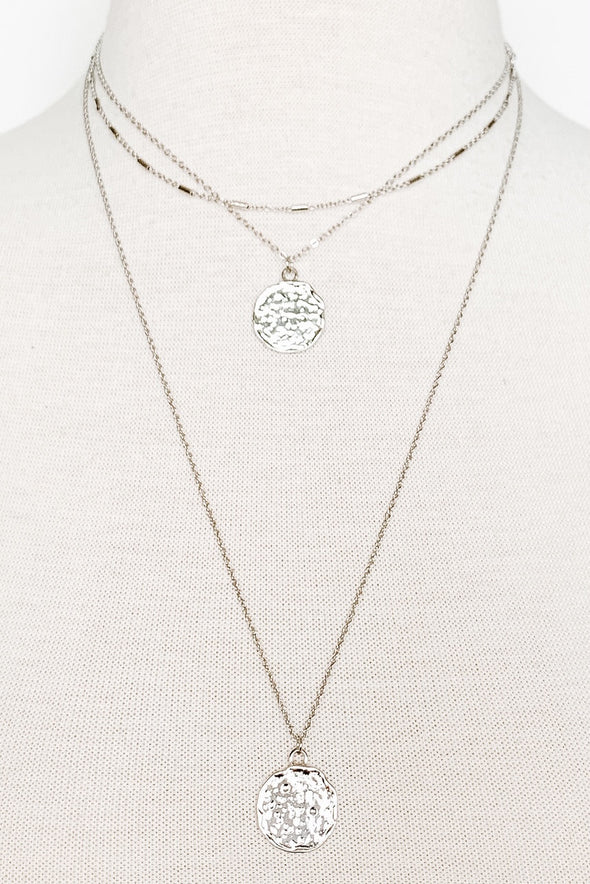 The Tayla Three Layer Coin Necklace