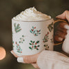 The Holly Greenery Coffee Mug