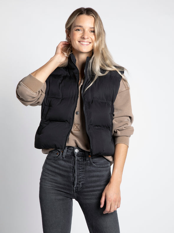 The Issey Cropped Vest