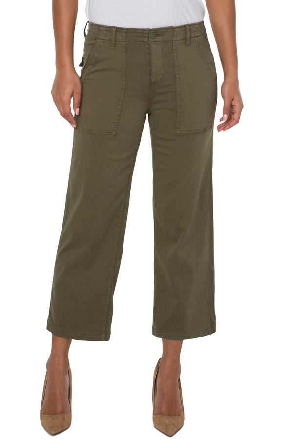 The Catalina Wide Leg Cargo Pant