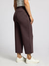 thread & supply kit pants wide leg lounge pants ankle length raisin rib