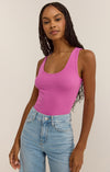 zsupply essy rib tank top scoop neckline fitted