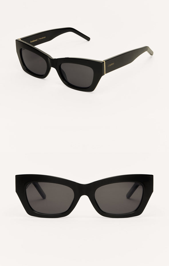 zsupply polarized lens sunkissed sunglasses black square shape