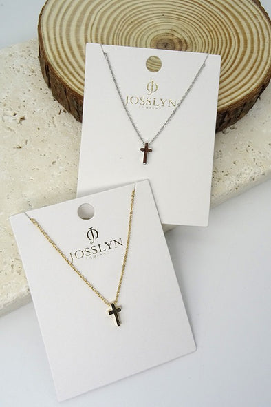 The Ruthie Petite Cross Necklace
