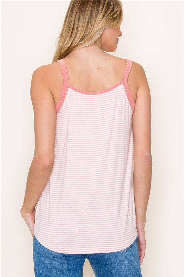 The Lacey Striped Tank