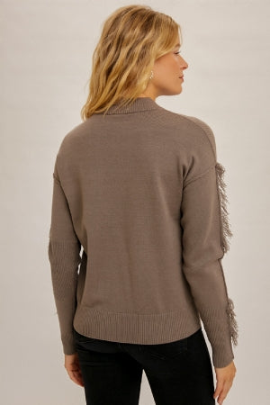 The Leilani Fringe Detail Sweater