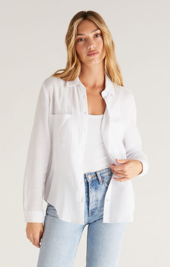 The Lalo Button Up Top
