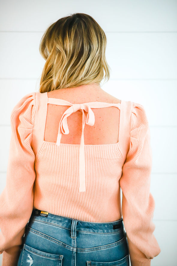 The Haven Tie Back Sweater