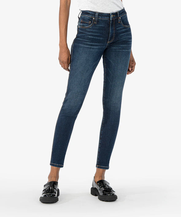 The Donna High Rise FabAb Ankle Skinny - Beatify