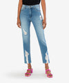 The Elizabeth High Rise Cropped Straight - Stay Wash