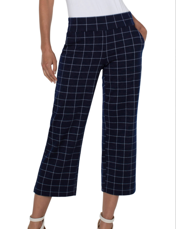 The Mable Wide-Leg Cropped Pant