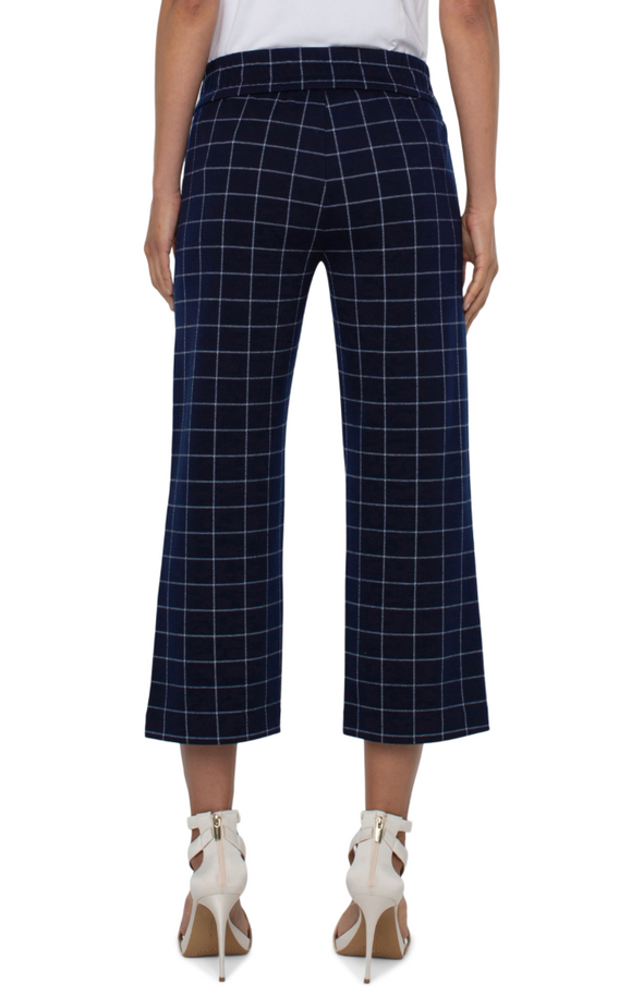 The Mable Wide-Leg Cropped Pant