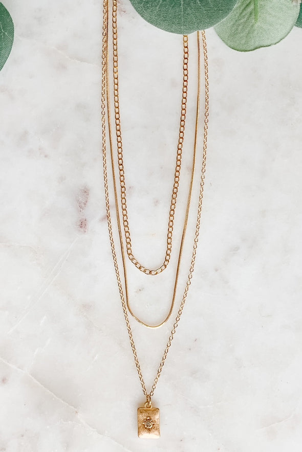 The Jaime Triple Layered Necklace