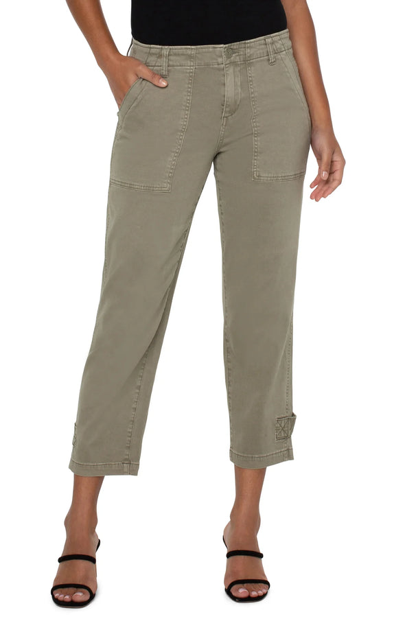 The Jessie Cropped Utility Pant