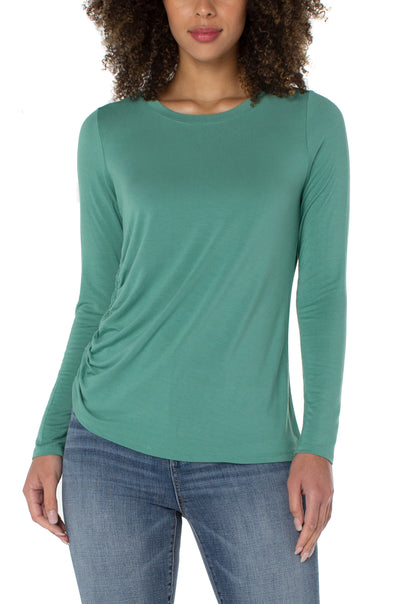The Shayla Ruched Side Top